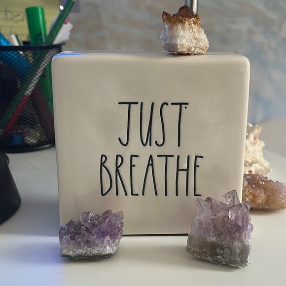 Rae Dunn Collection - Just Breathe ceramic - Picture 2 of 4